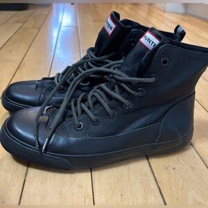 Unisex Hunter Dipped Canvas Hi Top Boot (Men’s 8.5 / Women’s 10.5)